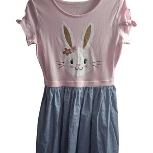 Pink and Blue Bunny Dress